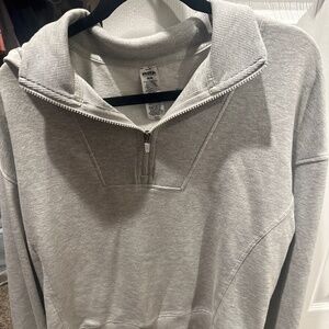 Quarter zip sweater